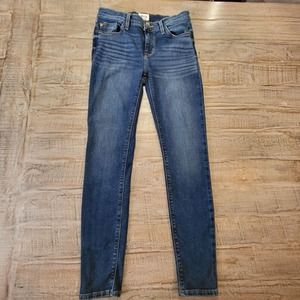 Hudson Krista Super Skinny Womens Jeans Size 26 Distressed